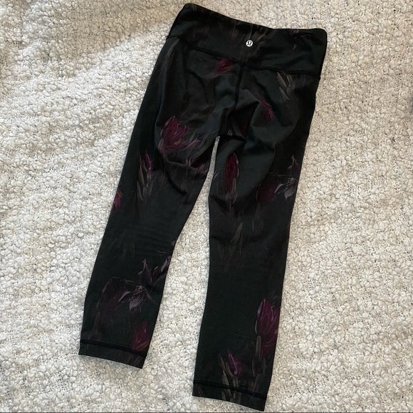 LULULEMON Wunder Under Crop Midnight Iris 4 - Picture 6 of 8